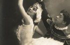 Anna Pavlova and Nicholas Legat in Swan Lake. Published by Herm.Leiser. © and Courtesy of Dancing Times.