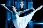 Amber Scott as Tatiana & Adam Bull as Onegin in Onegin. © Lynette Wills. (Click image for larger version)