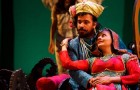 Gurpreet Sing and Sheena Patel in Wah! Wah! Girls. © Steve Tanner. (Click image for larger version)