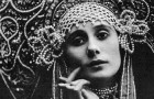 Anna Pavlova in Russian costume. From 1911. Courtesy of BFI ©. (Click image for larger version)