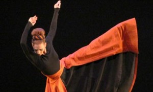 Blakeley White-McGuire in Martha Graham's Imperial Gesture.© Charles Eilber. (Click image for larger version)