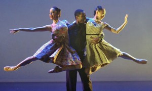 Kanika Carr, Jose Alves, Sayaka Ichikawa in War Letters.© Dave Morgan (Click image for larger version)
