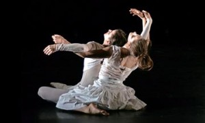 Paula Alonso and Clemmie Sveaas in Witch-hunt.© Dave Morgan. (Click image for larger version)