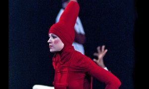 Lucia Barbadillo in Kirill Burlov's Woman and her Riding Hood.© Foteini Christofilopoulou. (Click image for larger version)