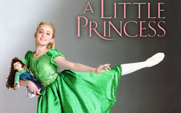 A Little Princess - the programme cover. © London Children's Ballet. (Click image for larger version)