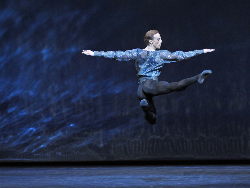 Edward Watson in Alexei Ratmansky's 24 Preludes.© Dave Morgan, by kind permission of the Royal Opera House. (Click image for larger version)