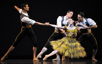 San Francisco Ballet in Ratmansky's From Foreign Lands.© Erik Tomasson. (Click image for larger version)