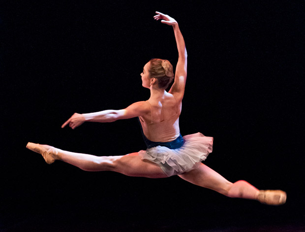 Nancy Osbaldeston, Winner of the 2013 English National Ballet Emerging Dancer Competition. Nacy danced a solo from John Neumeier's Bach Suite No. 2<br />© Foteini Christofilopoulou. (Click image for larger version) 