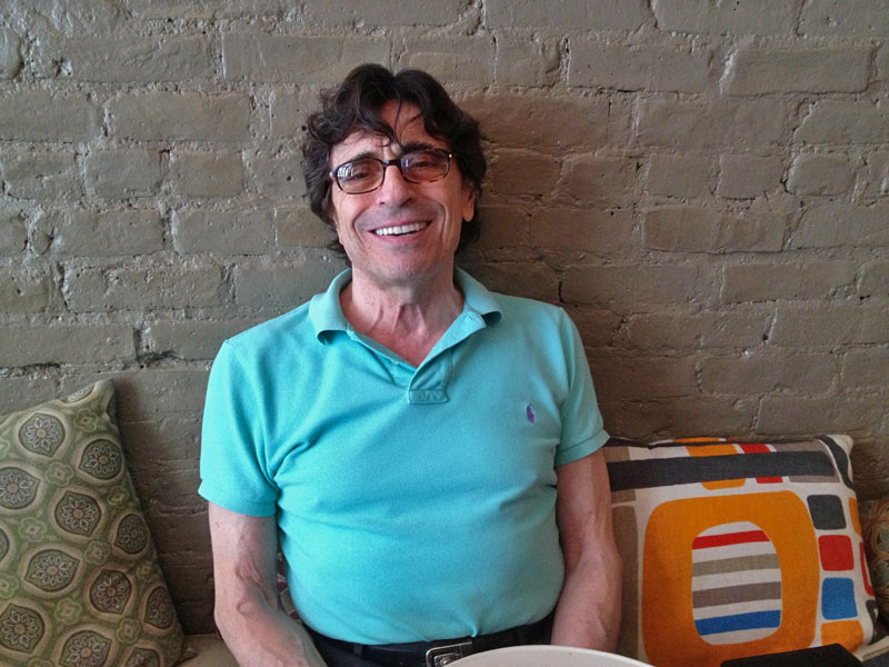 Edward Villella at our interview.© Marina Harss. (Click image for larger version)
