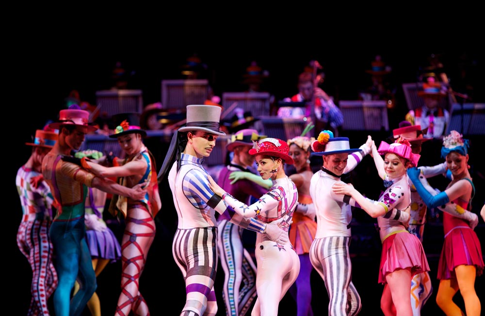 Scottish Ballet in Kenneth MacMillan's Elite Syncopations.© Andy Ross. (Click image for larger version)