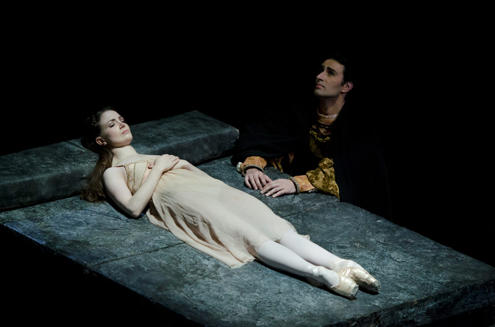 Lauren Cuthbertson in <B>Romeo and Juliet</B>.<br />© ROH/Bill Cooper. (Click image for larger version) 