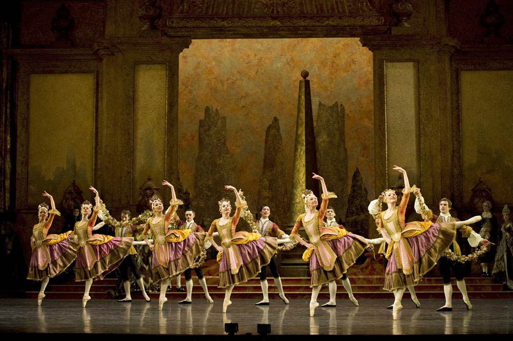  Birmingham Royal Ballet in <I>The Sleeping Beauty</I></I>.<br />© Bill Cooper. (Click image for larger version)