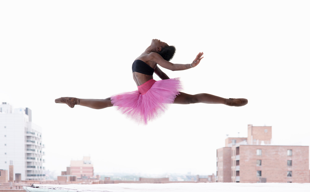 Michaela DePrince, taken in NY this summer, just before leaveing for Amsterdam.© Jade Young. (Click image for larger version)