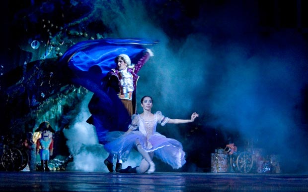 Russian State Ballet of Astrakhan in <B>The Nutcracker</B>.<br />© Marina Panova. (Click image for larger version)