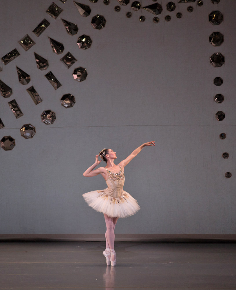 Kathleen Breen Combes in <I>Diamonds</I>, © The George Balanchine Trust.<br />© Rosalie O'Connor. (Click image for larger version)