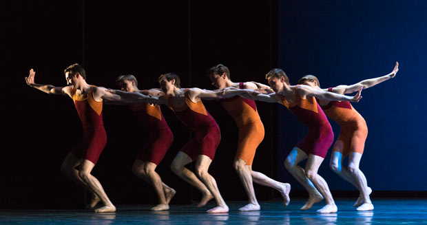Mariinsky Ballet in <I>Concerto DSCH</I>.<br />© Foteini Christofilopoulou. (Click image for larger version)