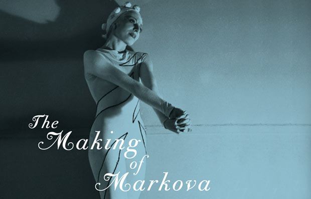 <I>The Making of Markova: Diaghilev’s Baby Ballerina to Groundbreaking Icon</I>, book cover.<br />© Pegasus Books. (Click image for larger version)