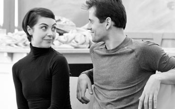 Leanne Cope and Robert Fairchild in rehersals for An American in Paris.© Matt Trent Photography. (Click image for larger version)
