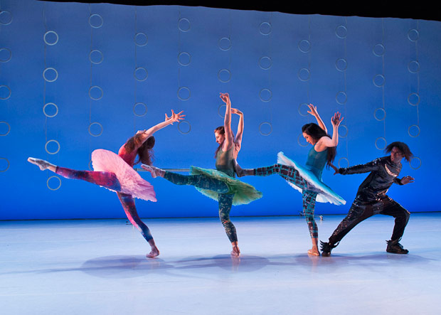 Jay Donn and Ballet Next in <I>Something Sampled</I>.<br />© Marc Giannavola. (Click image for larger version)