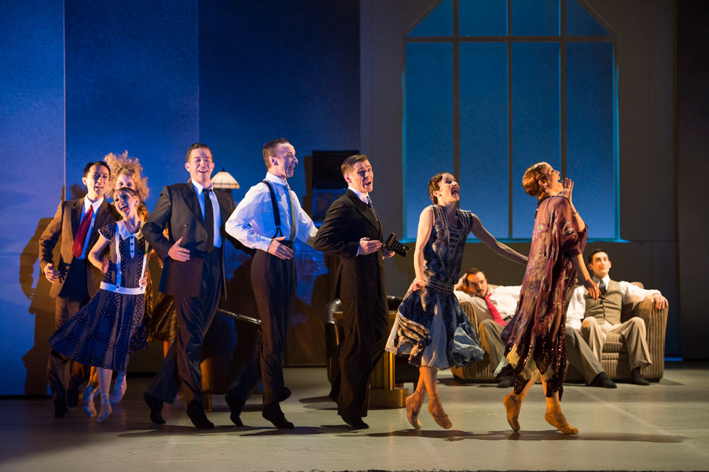 Northern Ballet in <I>The Great Gatsby</I>.<br />© Bill Cooper. (Click image for larger version)