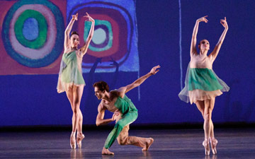 NYCB in Alexei Ratmansky's Pictures at an Exhibition.© Paul Kolnik. (Click image for larger version)