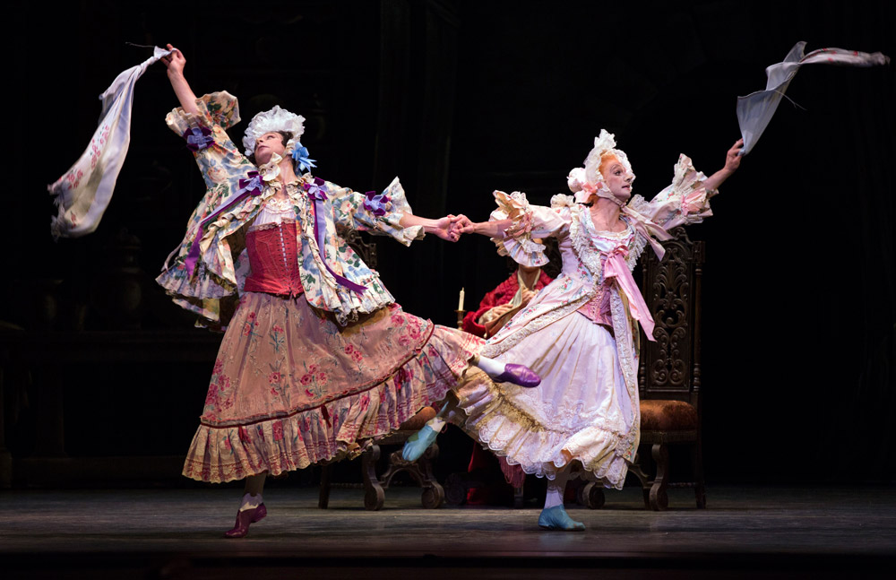 Roman Zhurbin and Craig Salstein in Cinderella.© Rosalie O'Connor. (Click image for larger version)