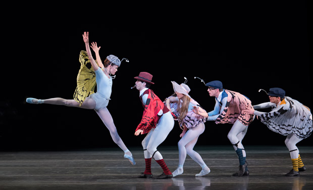 Boston Ballet in Jerome Robbins' <I>The Concert</I>.<br />© Gene Schiavone. (Click image for larger version)