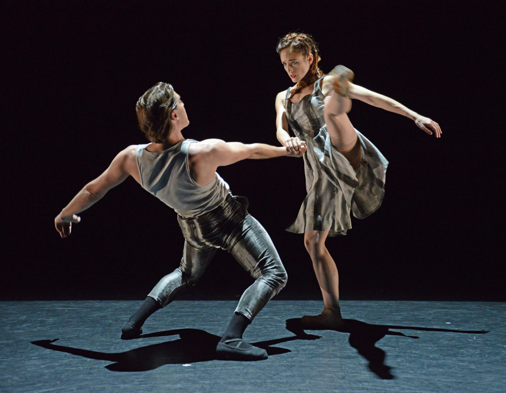 Adela Ramirez and Juan Rodriguez in James Streeter's A Touch For Eternity.© Dave Morgan. (Click image for larger version)