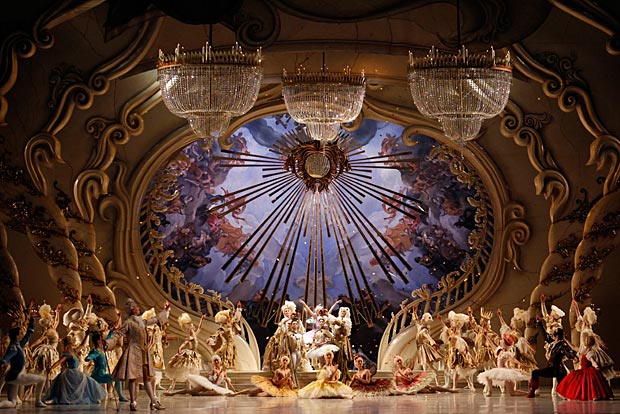 Australian Ballet in David McAllister's <I>The Sleeping Beauty</I>.<br />© Jeff Busby. (Click image for larger version)
