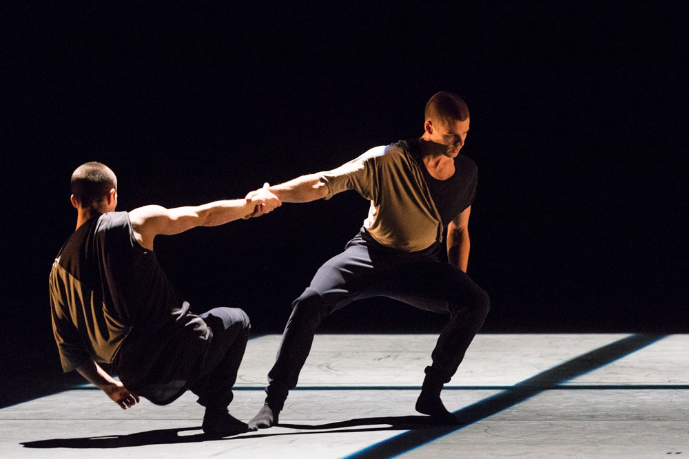 Nathan Young and Adam Kirkham in Piece No.43.© Foteini Christofilopoulou. (Click image for larger version)