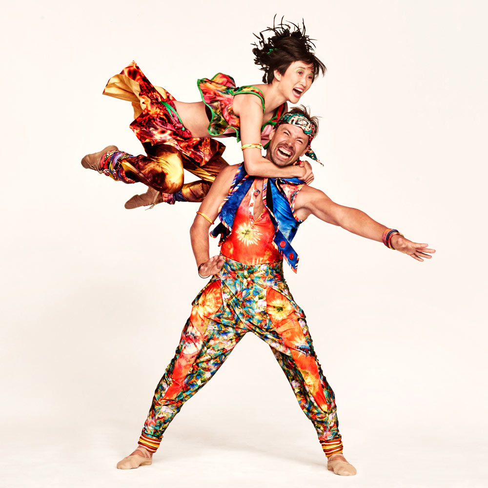 Rika Okamoto and Matthew Dibble in Yowzie publicity image.© Ruven Afanador. (Click image for larger version)