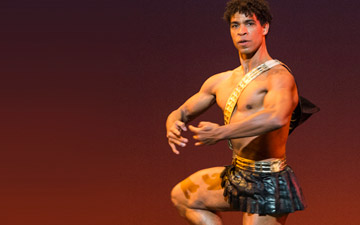 Carlos Acosta in Diana and Actaeon.© Foteini Christofilopoulou. (Click image for larger version)