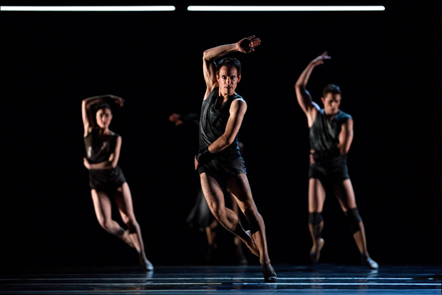 San Francisco Ballet in Scarlett's <I>Fearful Symmetries</I>.<br />© Erik Tomasson. (Click image for larger version)
