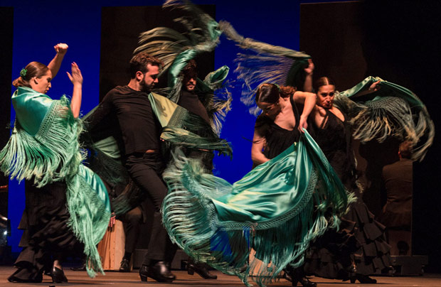 Ballet Flamenco Sara Baras in Solea por buleria.<br />© Foteini Christofilopoulou. (Click image for larger version)