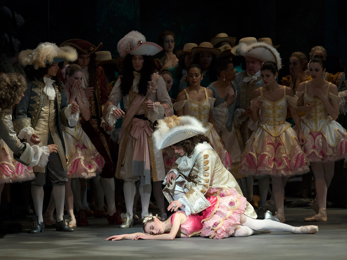 Isabella Boylston in The Sleeping Beauty.© Gene Schiavone. (Click image for larger version)