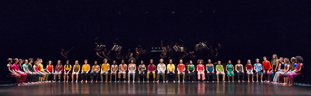National Youth Dance Company in Michael Keegan-Dolan's In – Nocentes.© Foteini Christofilopoulou. (Click image for larger version)