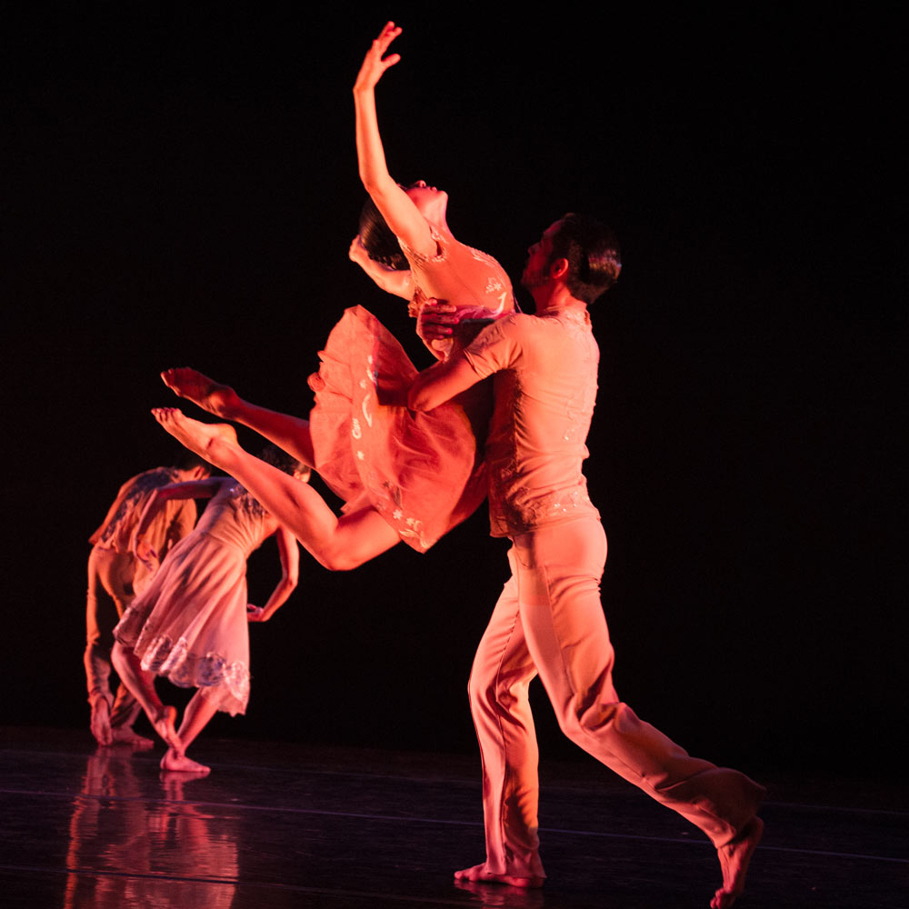 Ballet Hispanico in <I>Bury Me Standing</I>.<br />© Paula Lobo. (Click image for larger version)