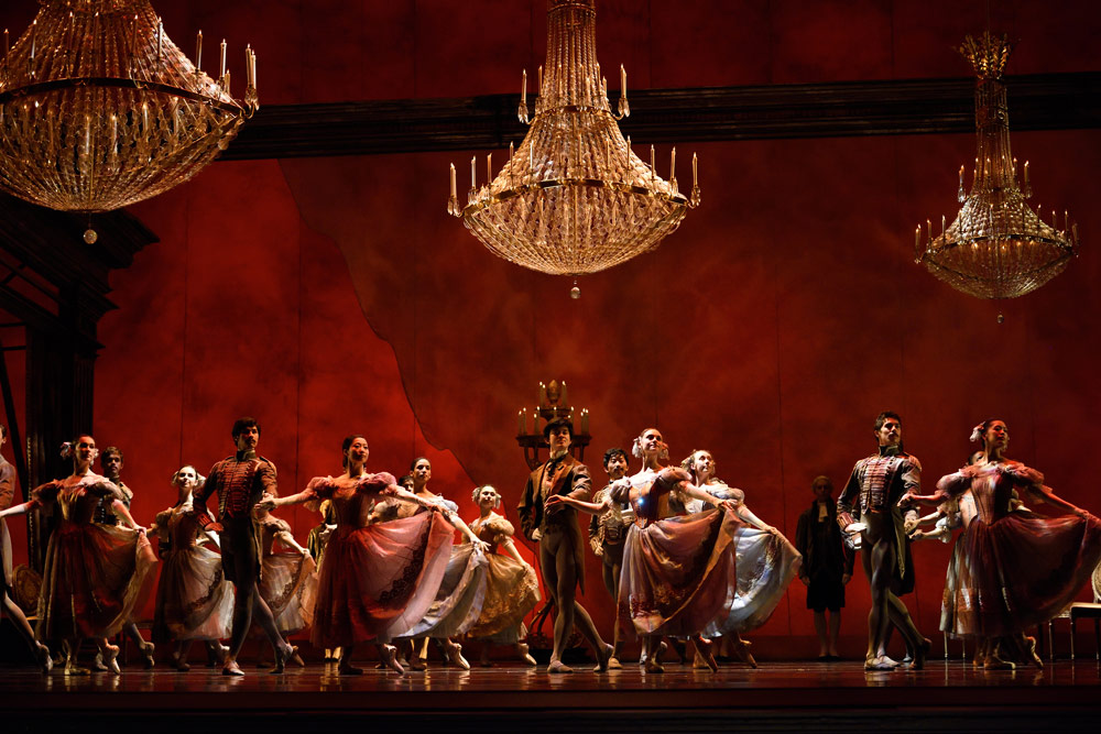 San Francisco Ballet in Cranko's Onegin.© Erik Tomasson. (Click image for larger version)