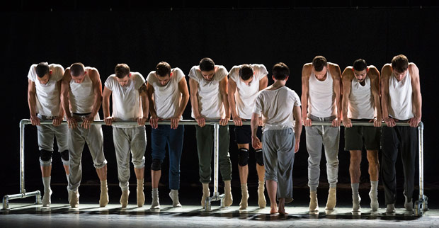BalletBoyz in Javier De Frutos' Fiction.© Foteini Christofilopoulou. (Click image for larger version)