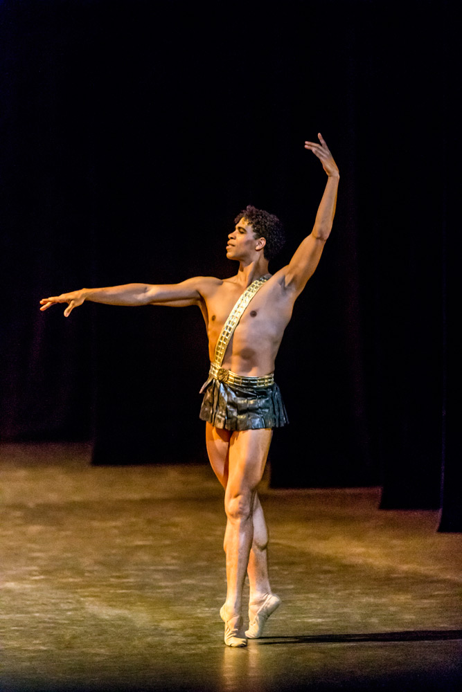 Carlos Acosta as Actaeon.<br />© Johan Persson. (Click image for larger version)