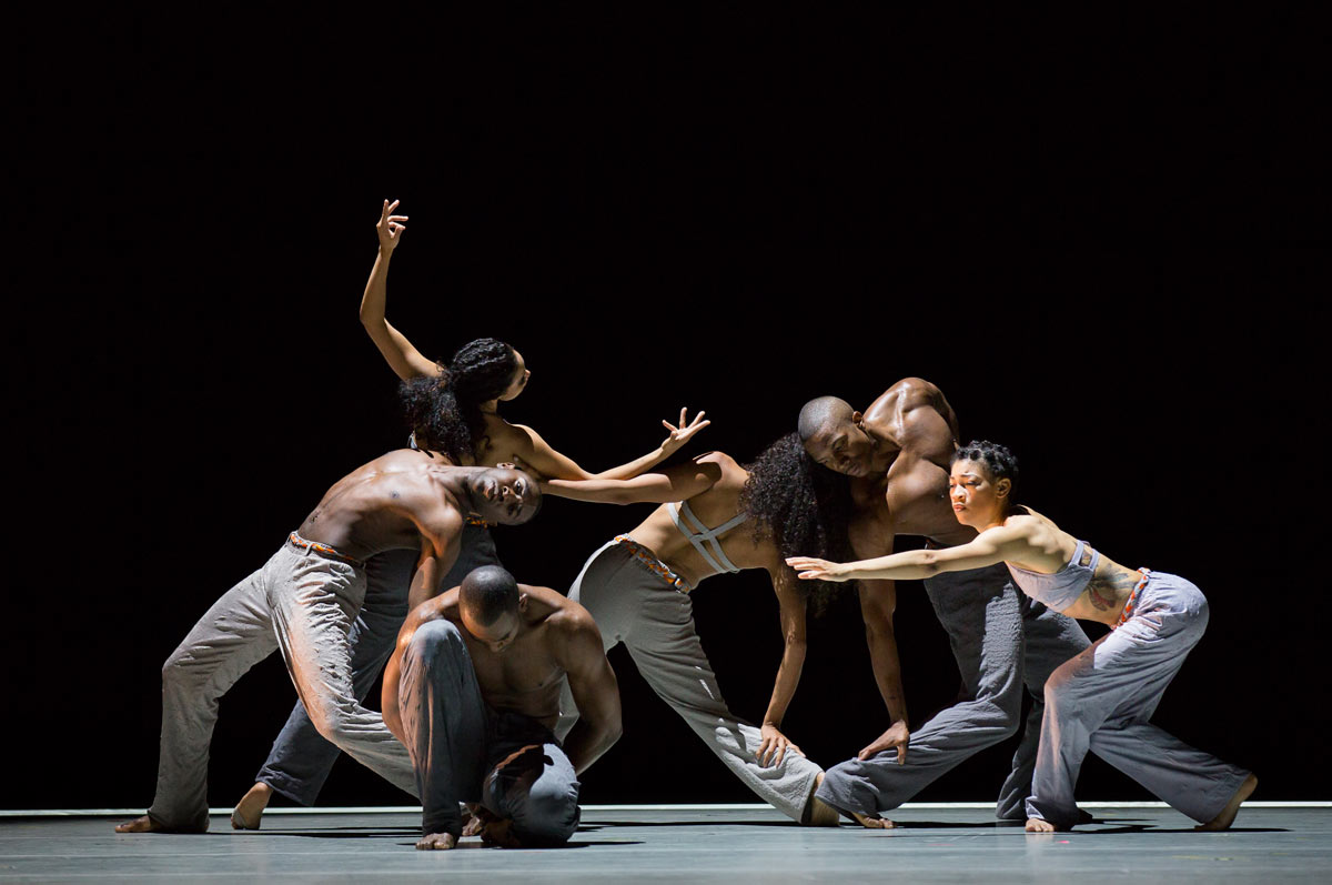 Alvin Ailey American Dance Theater in Abraham's Untitled America: Second Movement.© Paul Kolnik. (Click image for larger version)