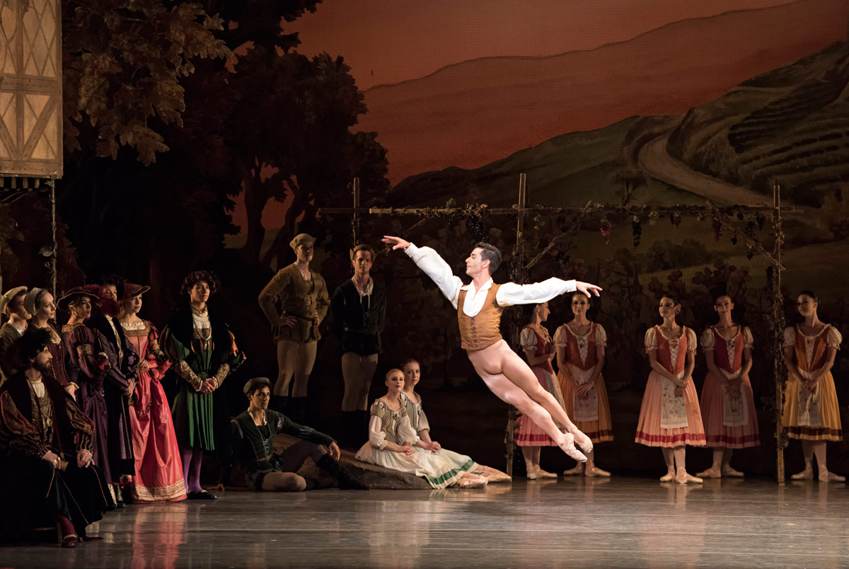 Miami City Ballet in Giselle.© Gene Schiavone. (Click image for larger version)
