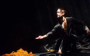 Aakash Odedra in Echoes.© Foteini Christofilopoulou. (Click image for larger version)
