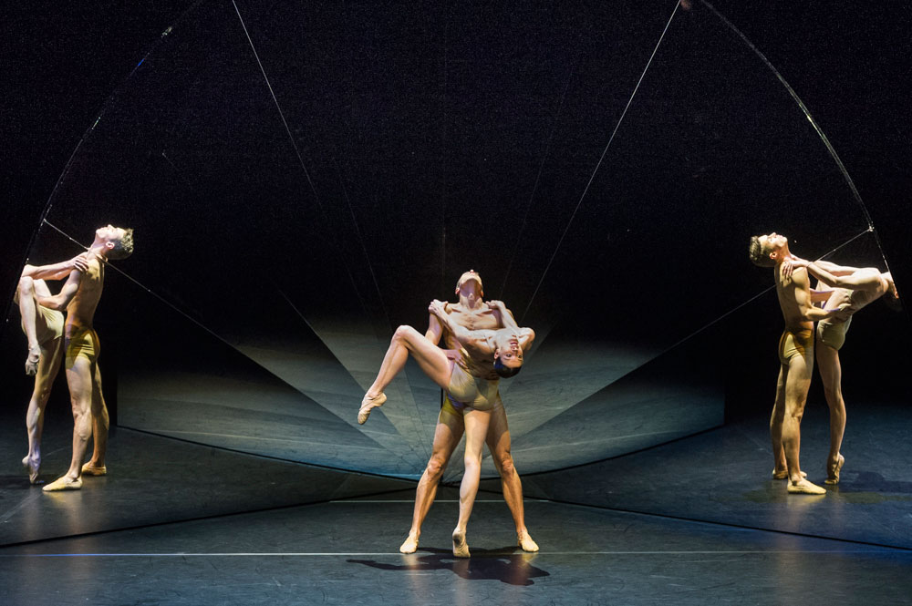 Company Wayne McGregor / Paris Opera Ballet in Tree of Codes.© Foteini Christofilopoulou. (Click image for larger version)