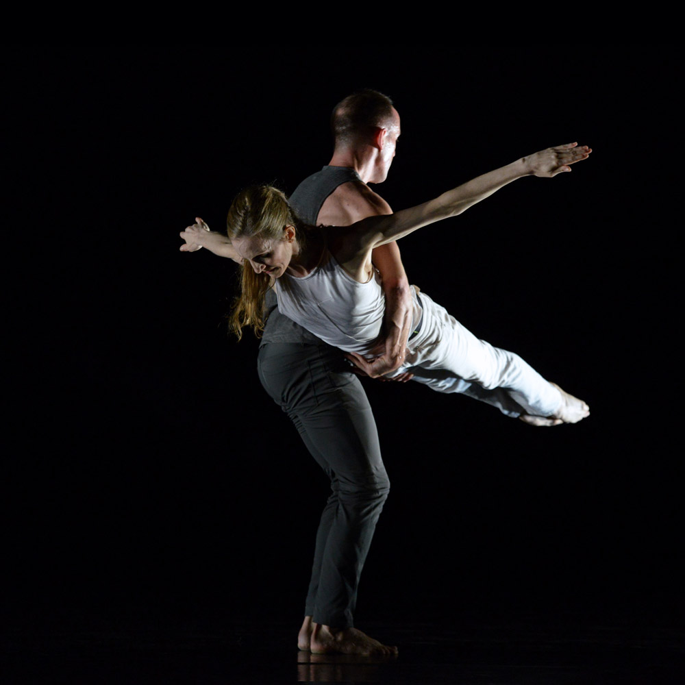 Wendy Whelan and Brian Brooks in Some of a Thousand Words.© Nir Arieli. (Click image for larger version)