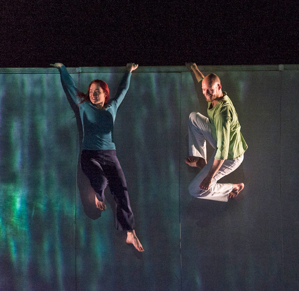 Rebecca Williams and Alasdair Stewart in Scattered.© Foteini Christofilopoulou. (Click image for larger version)