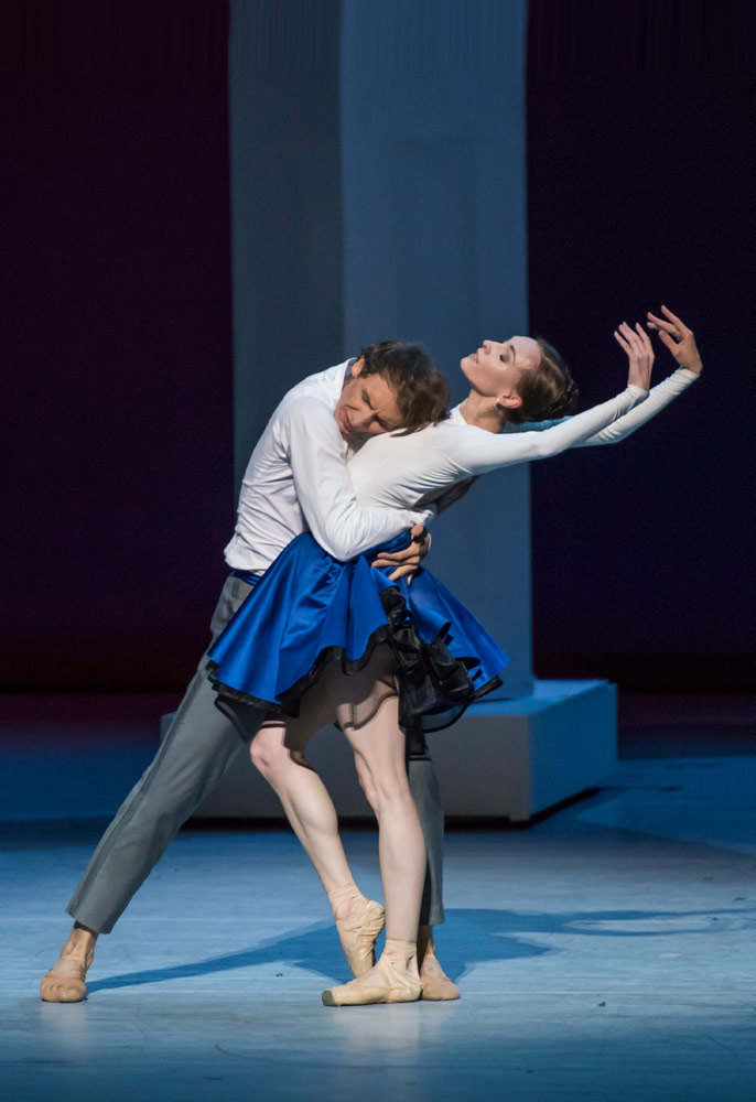 Olga Smirnova and Semyon Chudin in The Taming of the Shrew.© Stephanie Berger. (Click image for larger version)