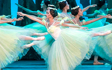 National Ballet of Cuba in Giselle.© Carlos Quezada. (Click image for larger version)