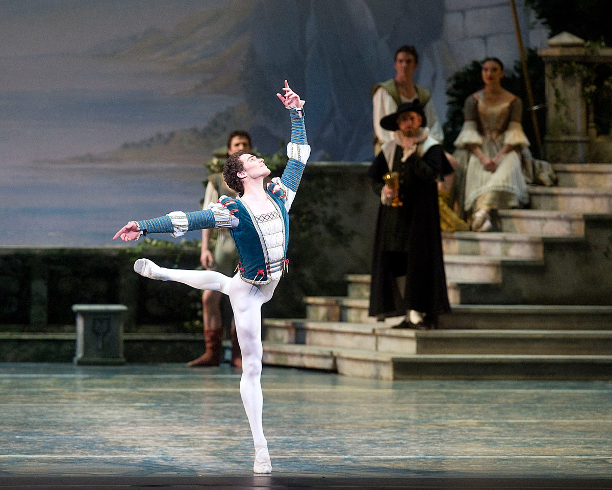 Cory Stearns in Swan Lake.© Gene Schiavone. (Click image for larger version)