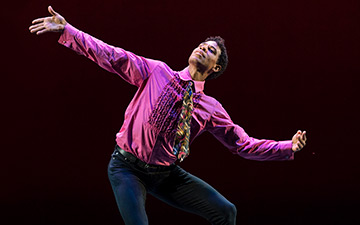 Carlos Acosta in Rooster.© Foteini Christofilopoulou. (Click image for larger version)